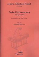 Sechs Claviersonaten 
