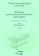 Six Sonates oeuvre premier 