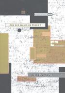 Aus der Wand die Rinne 6 