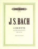 4 Duette für Cello und Violine 