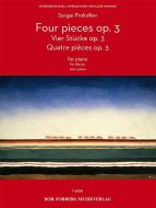 Four Pieces op. 3 