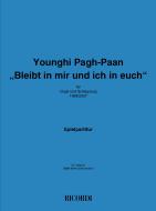 Bleibt in mir und ich in euch 