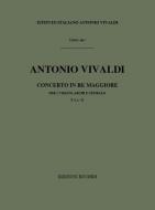 Concerto D Major 2 Violins Strings Continuo Rv512 Score Fi#41 T108 