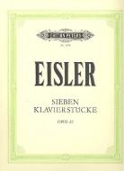 Sieben Klavierstücke op. 32 
