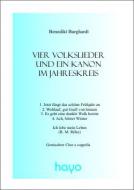 Vier Volkslieder und ein Kanon im Jahreskreis 