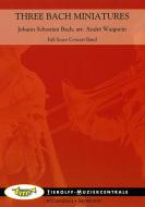 Three Bach Miniatures (Fanfarenorchester) 