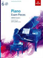 Piano Exam Pieces 2017 & 2018, Grade 6, with CD 