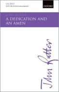 A Dedication And An Amen 