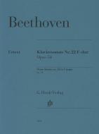 Klaviersonate Nr. 22 F-dur op. 54 