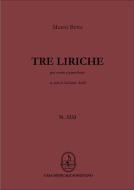Tre liriche 