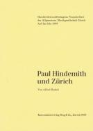 Paul Hindemith und Zürich 