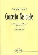 Concerto Pastorale für Klarinette, Fagott und Orchester 