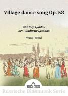 Village dance song Op. 58 