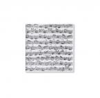 Servietten Notenblatt 