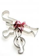 Keksausstecherset 4-teilig rosa 