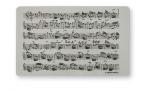 Schneidbrett Notenblatt weiß 