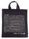 Tragtasche Mozart schwarz (5 Stück) 