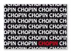 Postkarte Chopin Text (10 Stück) 
