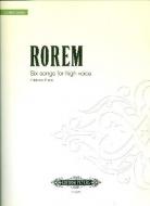 Six Songs for High Voice 