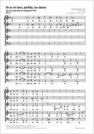 Se tu mi lassi, perfida, tuo danno Standard