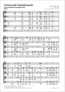 La bocca onde l'asprissime parole Standard