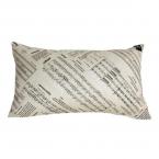 Kissen mit Füllung - 50 x 30 - weiss 