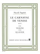 Le Carneval de Venise op. 10 