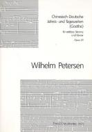 Chinesisch-deutsche Jahres- und Tageszeiten op. 23 