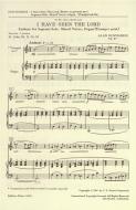 I Have Seen The Lord op. 80 