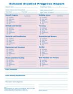 Student Progress Report 