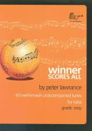 Winner Scores All for Tuba - Bass Clef with CD 