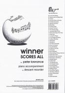 Winner Scores All - Piano Accompaniment for Descant Recorder 