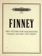 Two Studies for Saxophones and Piano 