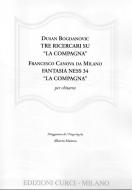 Tre Ricercari Su La Compagna 