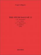 Tre Studi dall'op. 11 