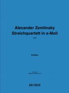 Streichquartett E-Moll 