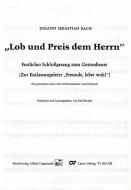 Lob und Preis dem Herrn BWV 207 