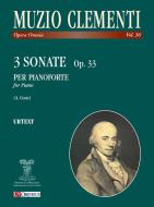 3 Sonatas op. 33 