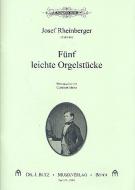 5 leichte Orgelstücke 