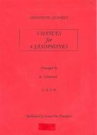 3 Dances For 4 Saxophones 