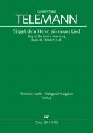 Singet dem Herrn ein neues Lied TWV 1:1345 Standard