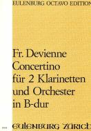 Konzert op. 25 für 2 Klarinetten und Orchester 