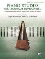Piano Studies for Technical Development 1 Standard