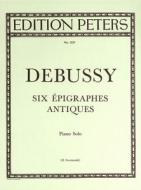 Six épigraphes antiques 