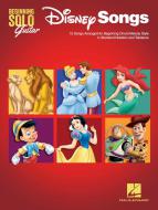 Disney Songs - Beginning Solo Guitar 