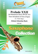 Prelude XXII BWV 867 Download