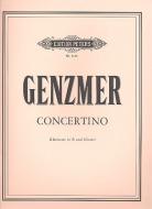 Concertino für Klarinette (B) und Klavier 