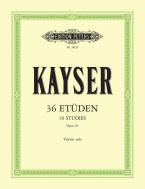 36 Etüden op. 20 