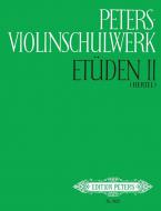 Peters-Violinschulwerk: Etüden 2 