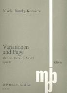 Variationen und Fuge op. 10 